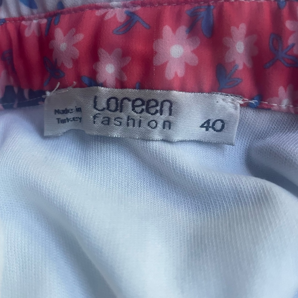 Vintage Loreen Fashion Floral Poly Prairie‎ Maxi Dress - Picture 6 of 6